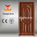 White waterproof pvc coat interior steel door